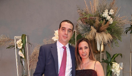  Alfonso Pérez y Diana Arriaga.