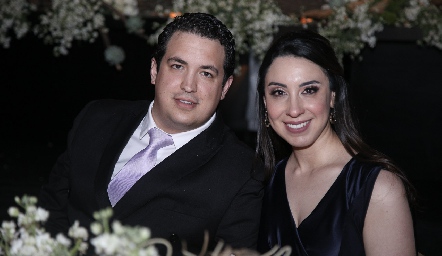   Adrián Garza y Anabelle Gutiérrez.