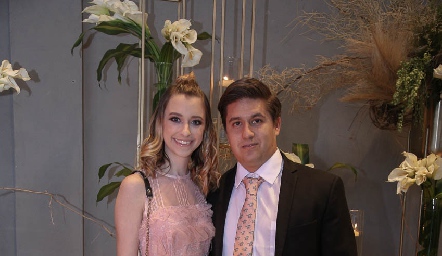  Mariana O’farril y David Carreón.