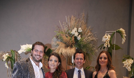  Santiago Laski, Mónica Manero, Pablo Ojil y Priscila Iso.