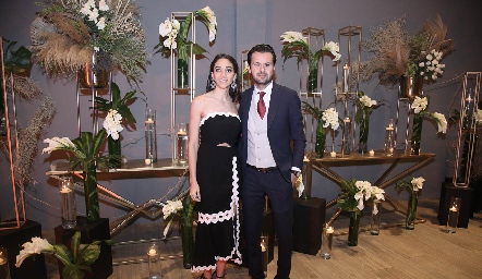  Isabel Villanueva y Yuri Mézquida.