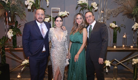  Guzmán Gallegos, Ari Zazueta, Paulina Ruiz y Jorge Valenzuela.