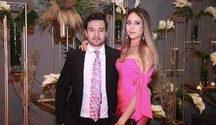  Omar Payán y Evelyn Arredondo.