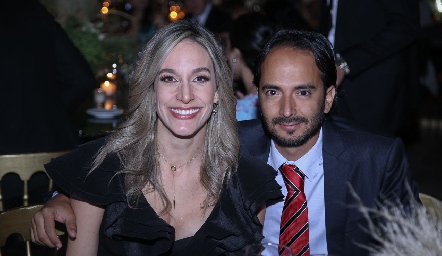  Maga Díaz de León y Ernesto Montaño.