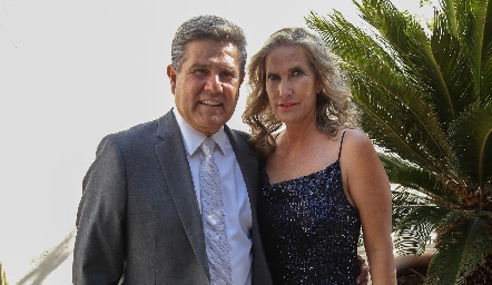  Galo Galván y Claudia Quiroz.