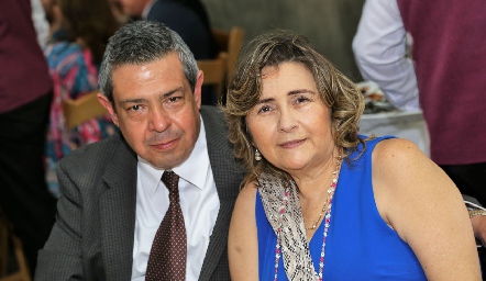  Daniel Gallegos y María Elena Garza.