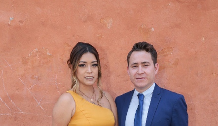  Rachely Alcántara y Eduardo García.