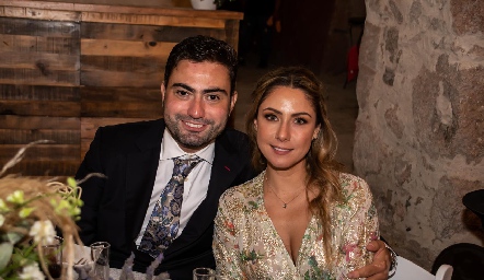Jorge Leos y Paty Córdova.