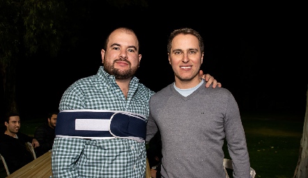 Antonio Rojas y Alejandro Cabrera.