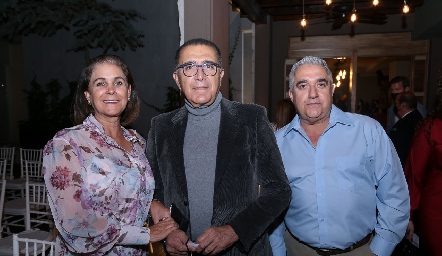  Ana Laura Villarreal, Fernando de Luna y Oscar Villarreal.
