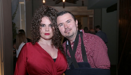   Ana Karen Padilla y Luis Fernando Ortiz.