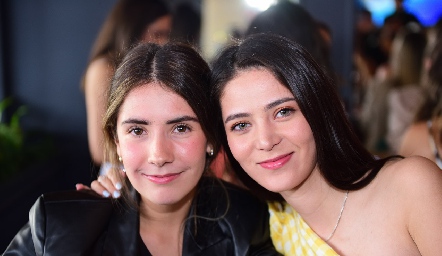  Lourdes Lafuente y Paola Ruiz.