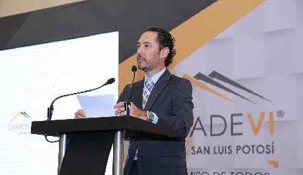  Julián Ramírez Abella, Presidente saliente de CANADEVI.