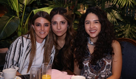  María Palomar, Daniela Torre y Sara Valadez.