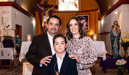 Gustavo, Marcelo y Lore.