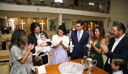  Bautizo de Emilia Toranzo Medina.