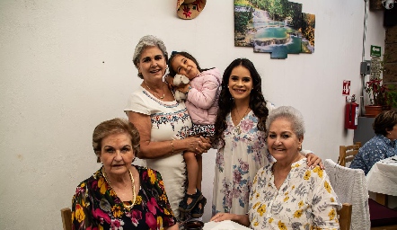  Luz Elena, Marcela , Gabriela Borbolla y Nicole.