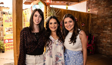  Sofía Sequeyro, Nicole y Carolina Ramirez.