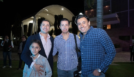  Rafael Trujillo, Rafael Trujillo, Alejandro Muñoz y Juan Vazquez.