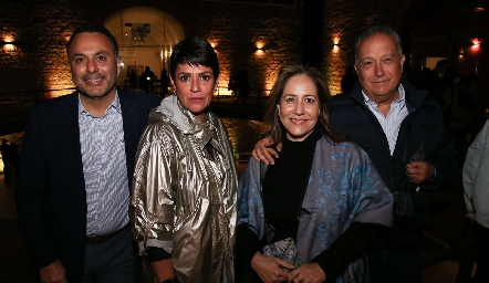  Jaime Delsol, Mariloli Lozano, Esther Sandoval y Carlos Nava.