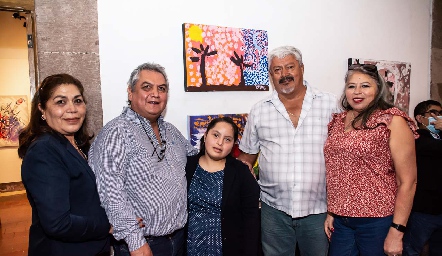 José Carmen Rangel, Sergio Garces, LeslieDayana Ramos,Margarita y Cristina.