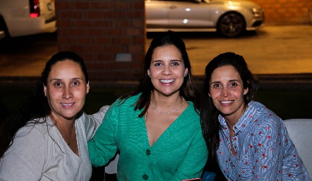  Daniela, Claudia y Ana Luisa Díaz de León.