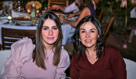  Angy Padrón y Sofía Carlos.