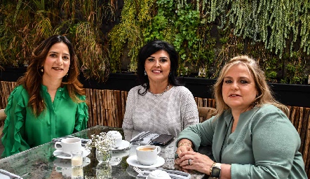 Alejandra Castillo, Diana Reyes y Soledad Piñero.