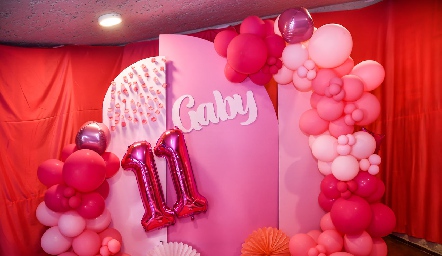 Cumpleaños 11 de Gaby Sarquis.