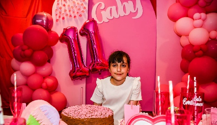 Cumpleaños 11 de Gaby Sarquis.