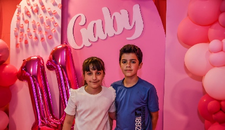 Gaby y Mau Sarquis.