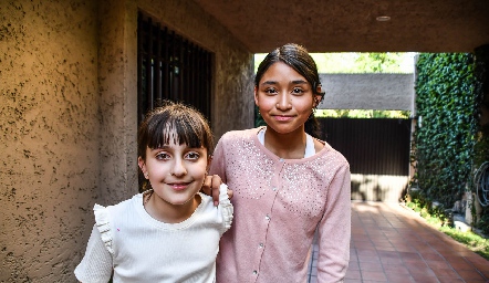 Gaby y Daniela.