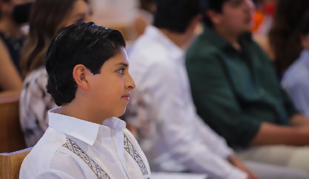  Primera Comunión de Mauricio Ruiz Suárez.