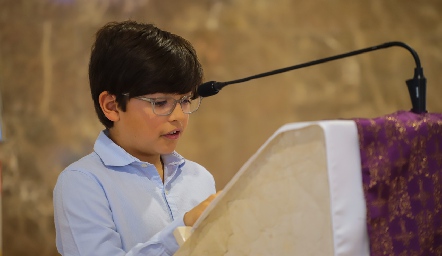 Primera Comunión de Mauricio Ruiz Suárez.