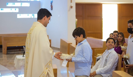  Primera Comunión de Mauricio Ruiz Suárez.