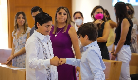  Primera Comunión de Mauricio Ruiz Suárez.