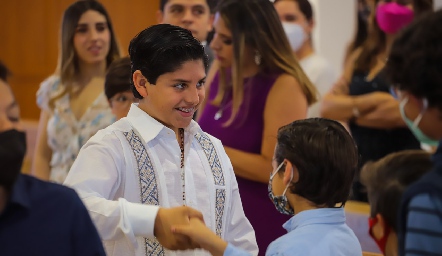  Primera Comunión de Mauricio Ruiz Suárez.