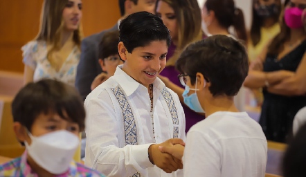  Primera Comunión de Mauricio Ruiz Suárez.
