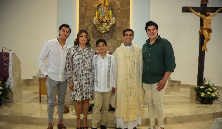  Primera Comunión de Mauricio Ruiz Suárez.