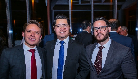  Kevin de la Rosa, Eduardo Nava y Xavier Jaimes.