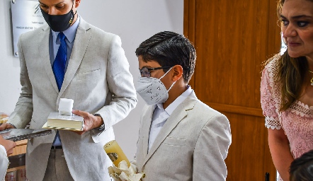Primera Comunión de Anuar Kasis.