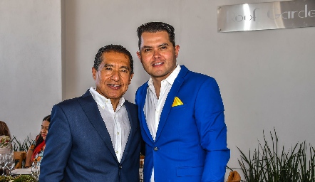 Humberto Campos padre y Humberto.