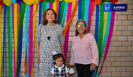  Georgina Coral, Inés y Georgina Palacios.