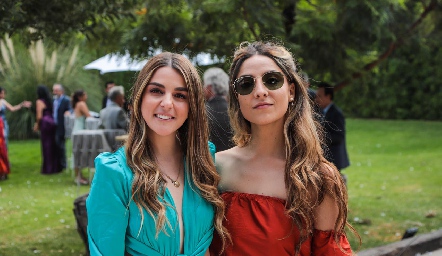  María Palomar y Daniela Torres.