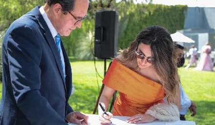  Boda Civil de José Martín Alba y Gemma Loredo.