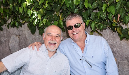  Guillermo Zollino y Roberto Lozano, abuelos de Diego.