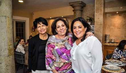  Guadalupe Lima, Laura Álvarez y Laura Rodríguez.