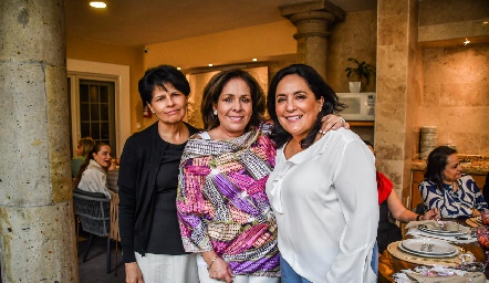  Guadalupe Lima, Laura Álvarez y Laura Rodríguez.