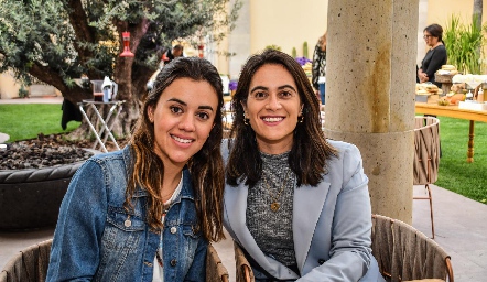  María Pía González y María José Aranda.