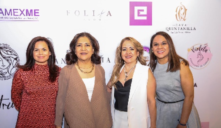  Mónica Rivera, Estela Arriaga, Delia Arriaga y Jesica Albarran.